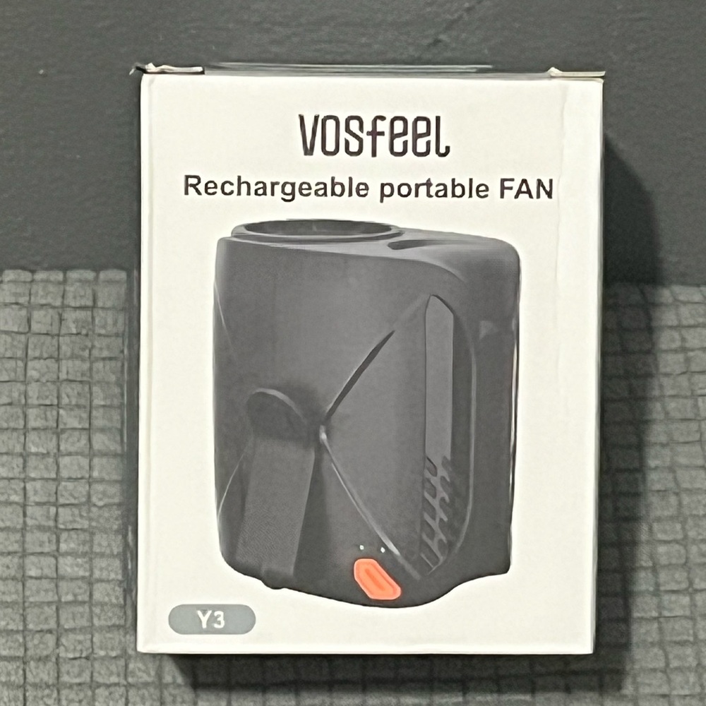 Rechargeable variable speed turbo fan